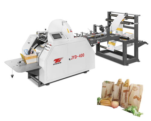 JYD-400 Computer Mechnical Flat bottom paper bag machine