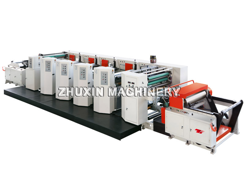 Four Color Flexographic Printing Machine