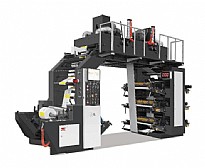 Six-color overlapping type synchronous belt high speed printing machine