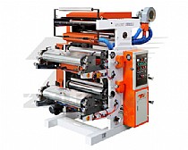 Two-color flexo printing machine